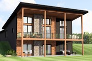 Modern Style House Plan - 3 Beds 3 Baths 2556 Sq/Ft Plan #1064-383 