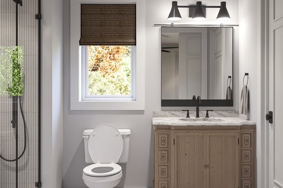 Interior - Master Bathroom for Traditional House Plan #455-671 - 3 bed, 2.5 bath