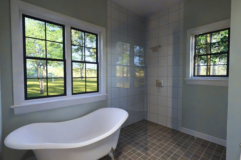 Dream House Plan - Interior - Master Bathroom for Cottage House Plan #513-2441 - 2 bed, 2 bath