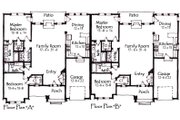 Craftsman Style House Plan - 2 Beds 2 Baths 3012 Sq/Ft Plan #921-18 