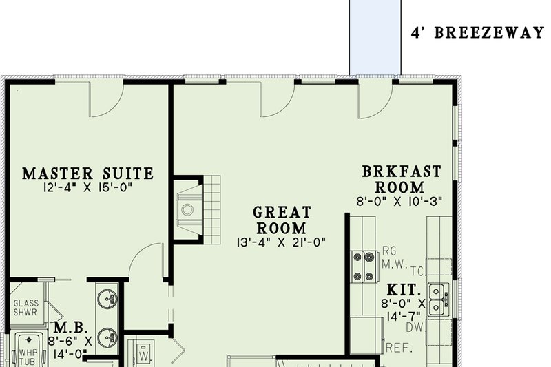 House Plan Design - Exterior - Front Elevation 4 for European House Plan #17-640 - 3 bed, 2.5 bath