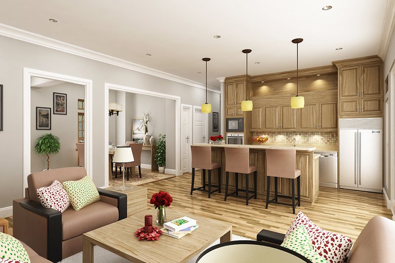 Architectural House Design - White arch trim