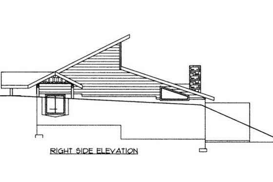 Exterior - Other Elevation for Bungalow House Plan #117-622 - 3 bed, 3 bath