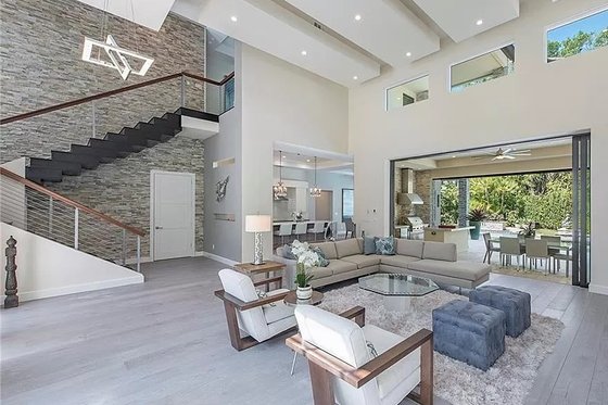 Interior - Family Room 2 for Contemporary House Plan #548-59 - 4 bed, 4.5 bath