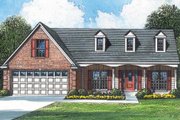 Traditional Style House Plan - 3 Beds 2 Baths 1995 Sq/Ft Plan #424-284 