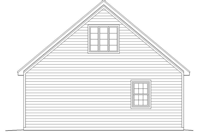 Dream House Plan - Exterior - Rear Elevation for Country House Plan #932-130, 0 bath