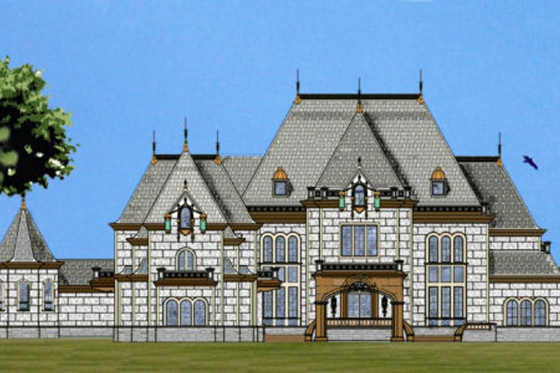 House Design - European Exterior - Front Elevation Plan #119-354