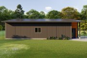 Contemporary Style House Plan - 1 Beds 1 Baths 512 Sq/Ft Plan #1092-12 