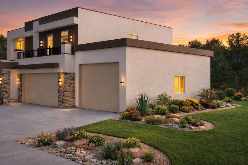 House Blueprint - Exterior - Other Elevation for Contemporary House Plan #1111-48 - 4 bed, 2.5 bath