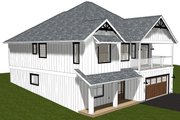 Farmhouse Style House Plan - 5 Beds 3 Baths 2839 Sq/Ft Plan #126-254 