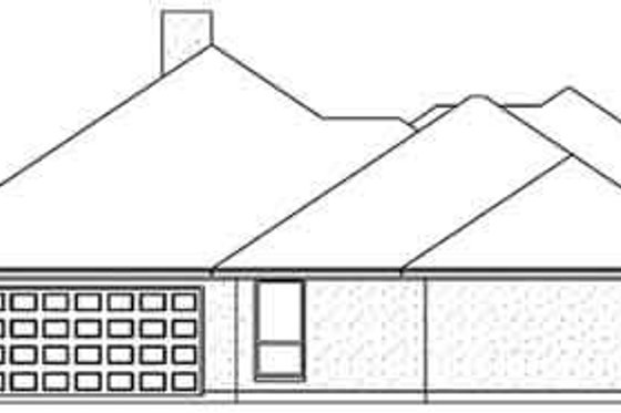 Exterior - Rear Elevation for Modern House Plan #84-220 - 4 bed, 3 bath