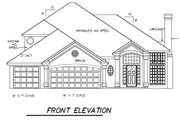 Traditional Style House Plan - 4 Beds 2.5 Baths 2173 Sq/Ft Plan #65-318 