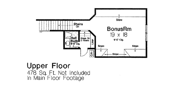 Home Plan - Colonial Floor Plan - Other Floor Plan #310-693
