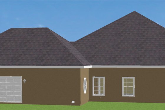 Exterior - Other Elevation for Southern House Plan #44-127 - 3 bed, 3 bath