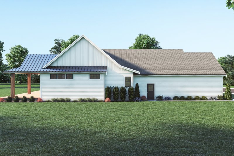 Dream House Plan - Exterior - Other Elevation 11 for Farmhouse House Plan #1070-129 - 4 bed, 3.5 bath