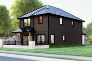 Modern Style House Plan - 2 Beds 2.5 Baths 1565 Sq/Ft Plan #1064-321 