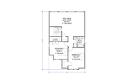 Contemporary Style House Plan - 3 Beds 2.5 Baths 1943 Sq/Ft Plan #1116-5 Floor 