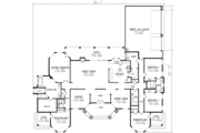 Mediterranean Style House Plan - 4 Beds 3.5 Baths 3298 Sq/Ft Plan #1-812 