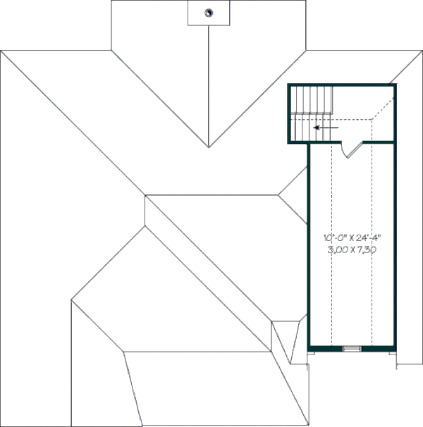 Home Plan - Country Floor Plan - Other Floor Plan #23-2231