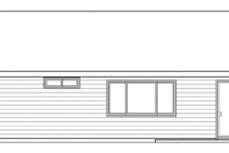 Dream House Plan - Exterior - Rear Elevation for Traditional House Plan #124-871 - 3 bed, 2 bath