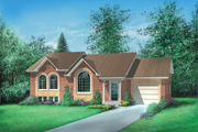 Ranch Style House Plan - 2 Beds 1 Baths 1185 Sq/Ft Plan #25-1152 