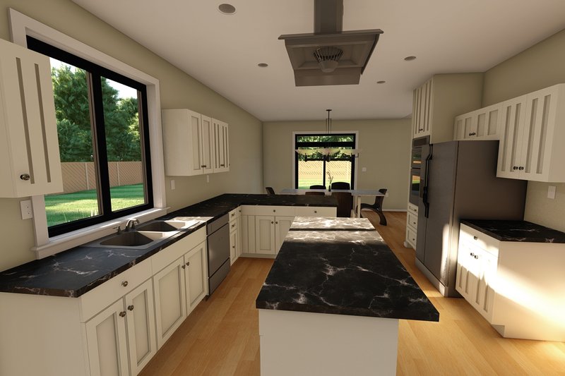 Home Plan - Interior - Kitchen for Modern House Plan #126-189 - 3 bed, 2 bath