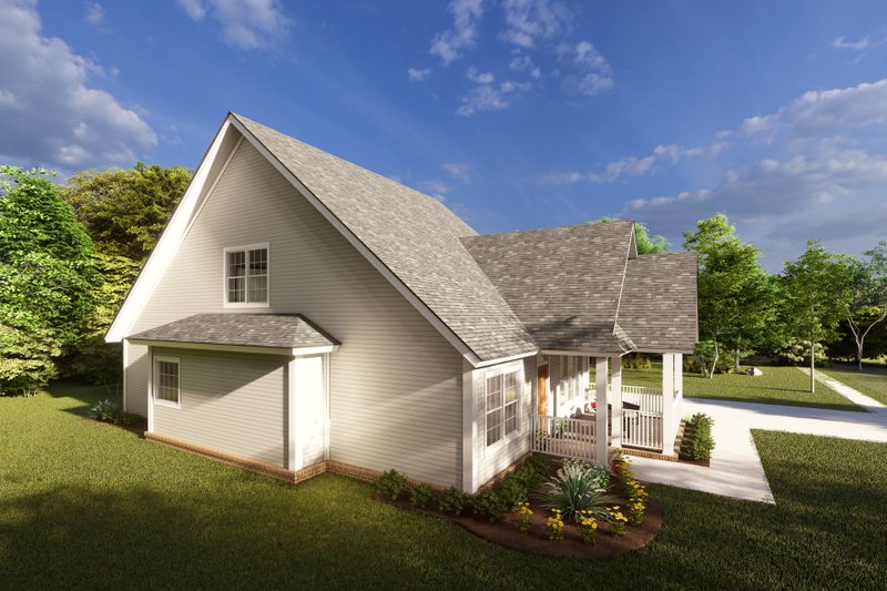 Home Plan - Exterior - Other Elevation 1 for Cottage House Plan #513-2214 - 4 bed, 4 bath
