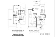 Prairie Style House Plan - 4 Beds 3 Baths 2191 Sq/Ft Plan #1100-52 