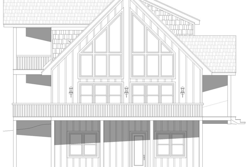 House Plan Design - Exterior - Other Elevation for Country House Plan #932-735 - 4 bed, 3.5 bath