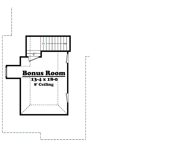 Home Plan - Optional Bonus Level