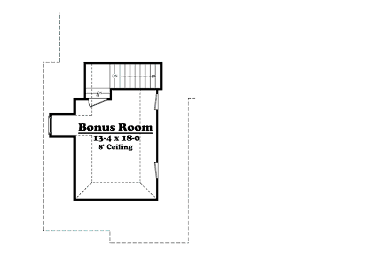 Home Plan - Optional Bonus Level