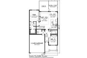 Ranch Style House Plan - 2 Beds 2 Baths 1354 Sq/Ft Plan #70-1482 