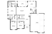 Traditional Style House Plan - 3 Beds 2 Baths 2190 Sq/Ft Plan #1060-259 