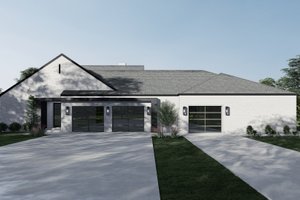 Exterior - Other Elevation 1 for Contemporary House Plan #923-210 - 5 bed, 4.5 bath