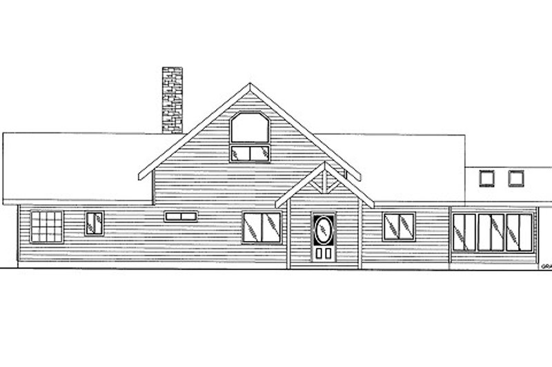 Craftsman Style House Plan - 3 Beds 3 Baths 3400 Sq/Ft Plan #117-650