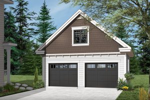 Exterior - Front Elevation 6 for Craftsman House Plan #23-2477, 0 bath