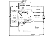 Traditional Style House Plan - 4 Beds 3.5 Baths 3022 Sq/Ft Plan #312-151 