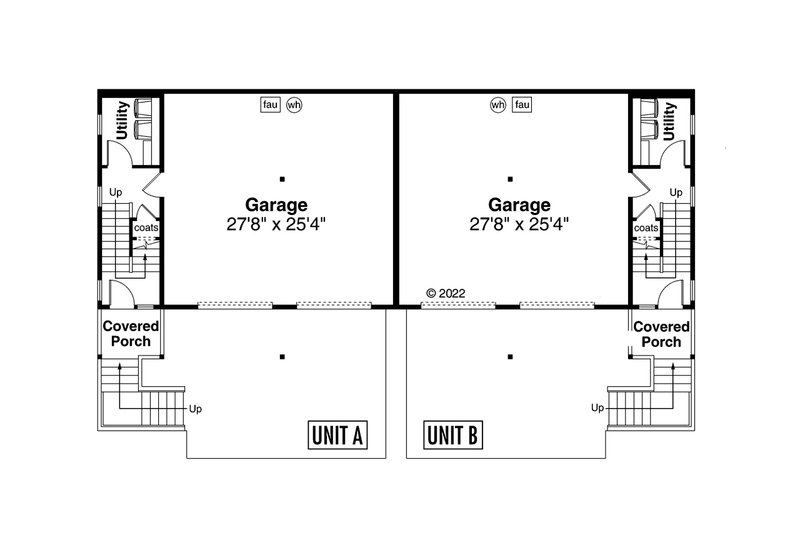 House Plan Design - Floor Plan - Lower Floor for Modern House Plan #124-1292 - 6 bed, 4 bath
