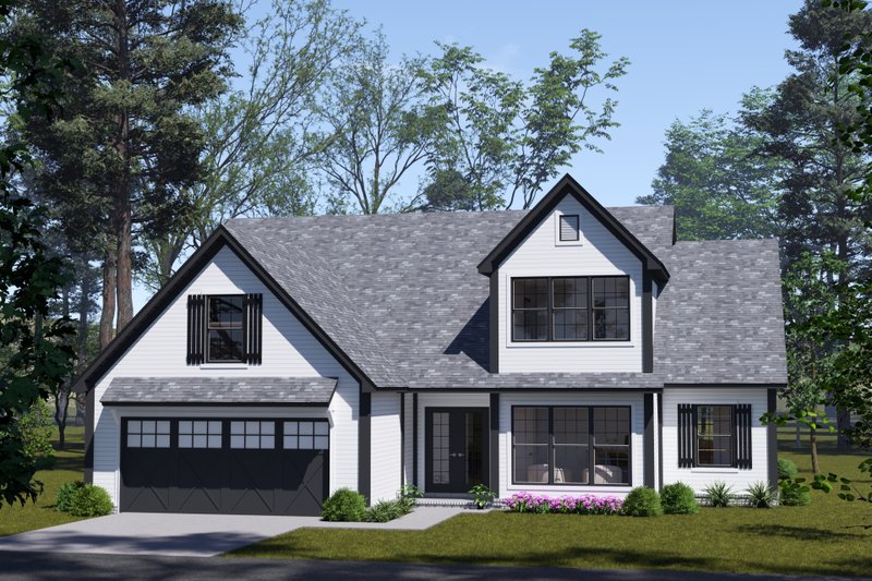 House Blueprint - Exterior - Other Elevation for Farmhouse House Plan #513-2352 - 3 bed, 2.5 bath