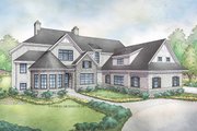 Traditional Style House Plan - 4 Beds 4.5 Baths 4553 Sq/Ft Plan #928-331 