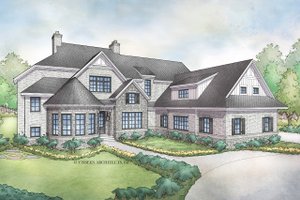 House Blueprint - Traditional Exterior - Front Elevation Plan #928-331