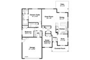 Craftsman Style House Plan - 3 Beds 2 Baths 1762 Sq/Ft Plan #124-928 