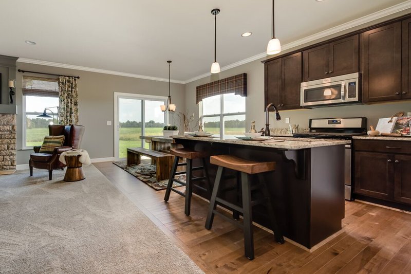 Dream House Plan - Interior - Kitchen for Craftsman House Plan #20-2154 - 3 bed, 2.5 bath