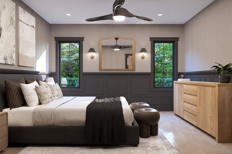 Home Plan - Interior - Master Bedroom 1 for Cottage House Plan #455-806 - 3 bed, 4 bath