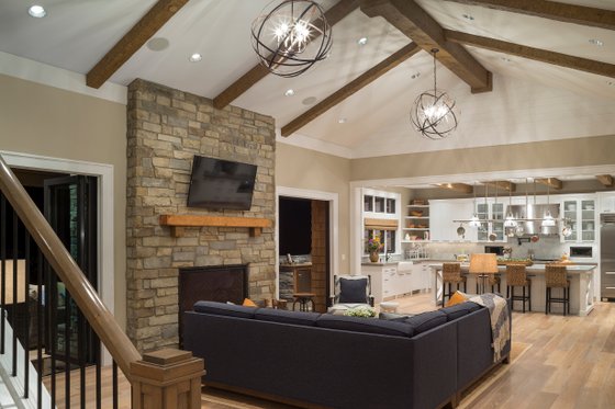 Great Room - 4900 square foot Colonial home