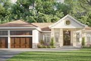 European Style House Plan - 4 Beds 4.5 Baths 4387 Sq/Ft Plan #1083-5 