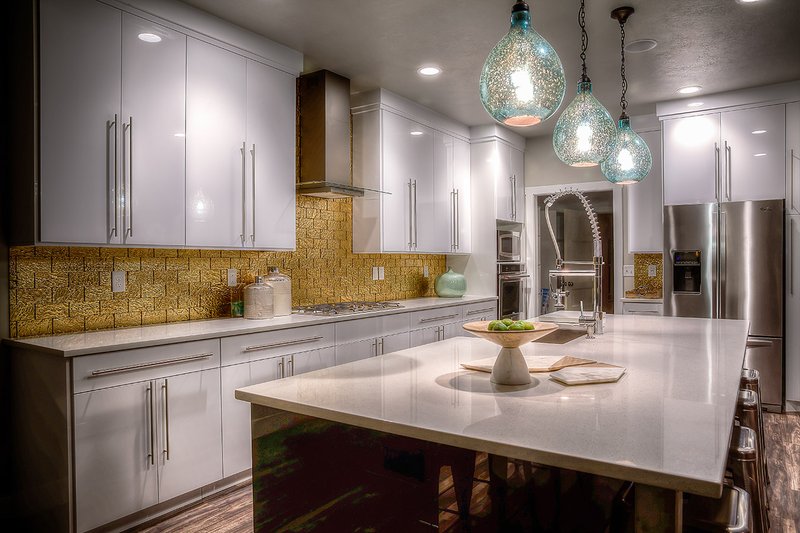 Home Plan - Interior - Kitchen for Contemporary House Plan #20-2205 - 4 bed, 2.5 bath
