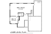 Traditional Style House Plan - 3 Beds 3 Baths 2106 Sq/Ft Plan #70-792 