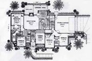 Colonial Style House Plan - 4 Beds 0 Baths 2169 Sq/Ft Plan #310-805 
