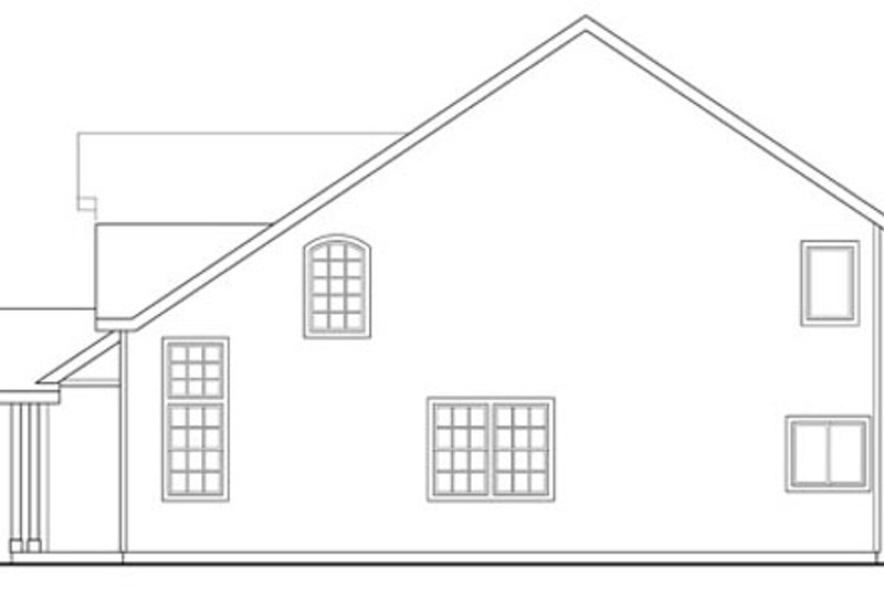 Home Plan - Exterior - Other Elevation 1 for Modern House Plan #124-714 - 3 bed, 2.5 bath